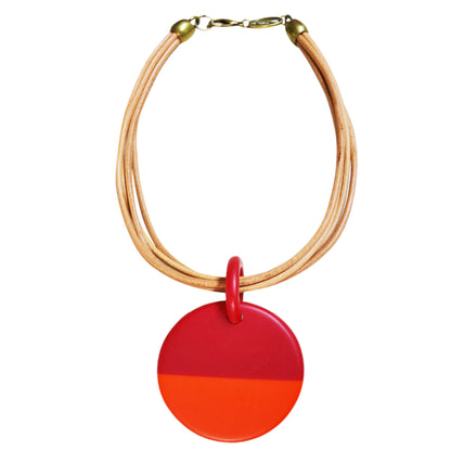 HALF RESINE NECKLACE