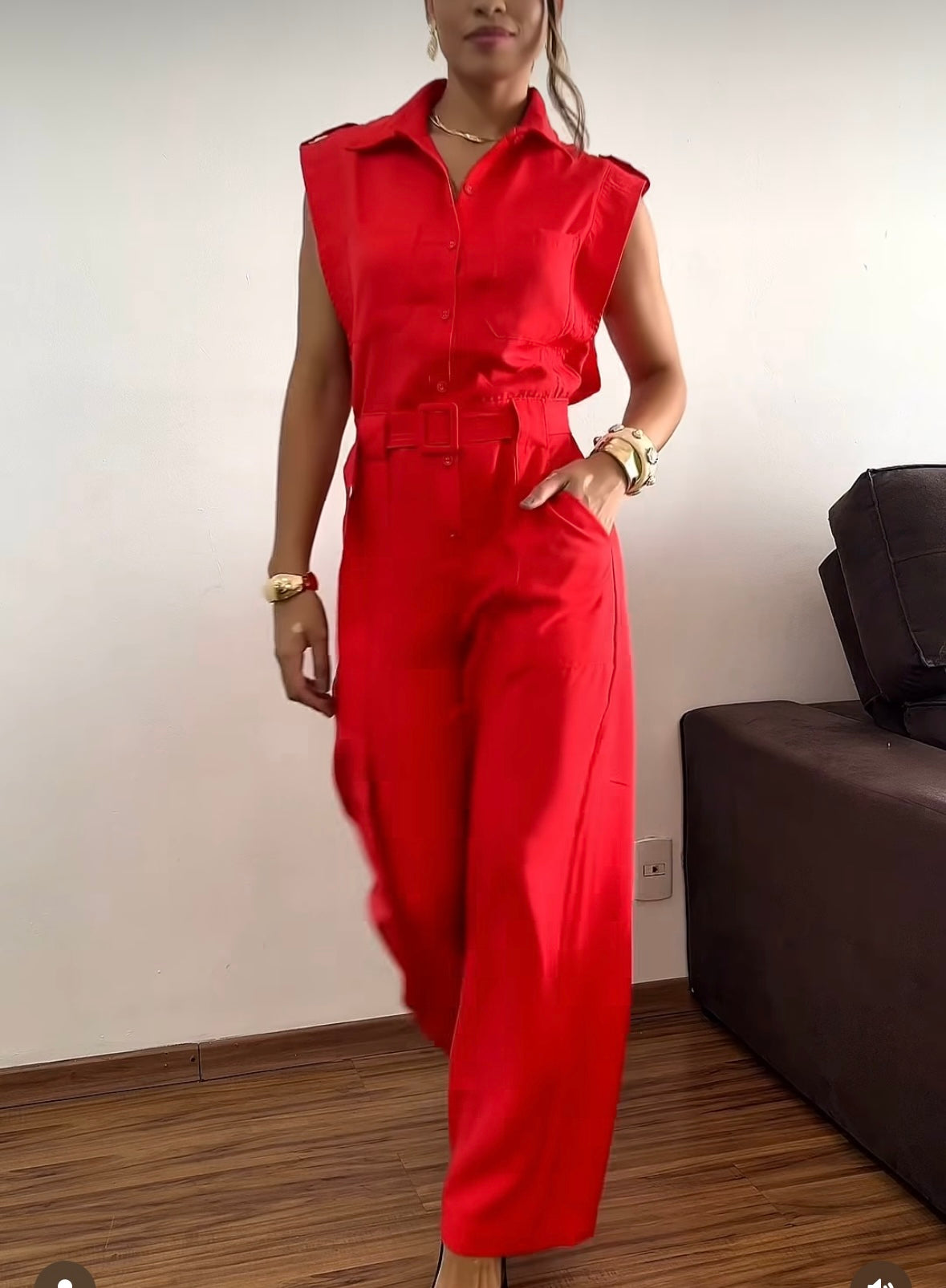 Red Jumpsuit