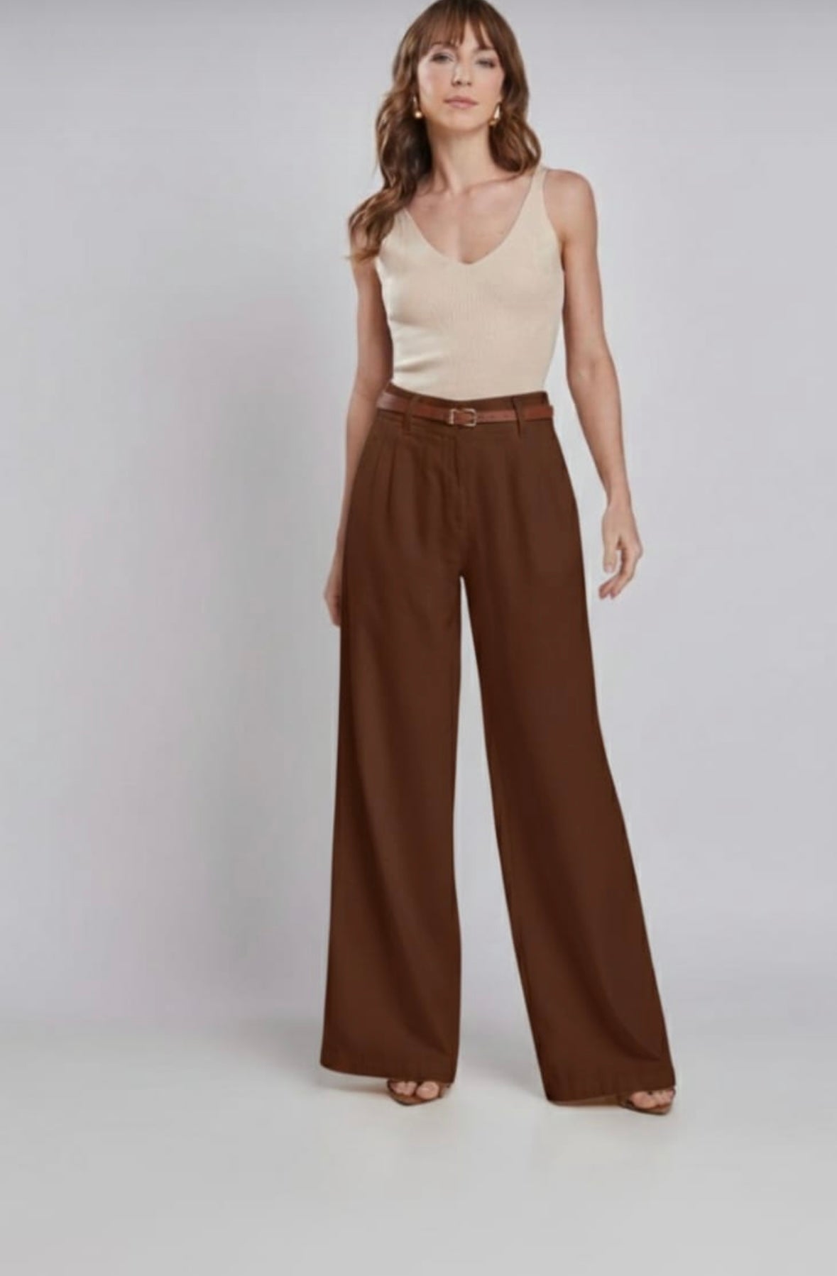Dark Brown Pants