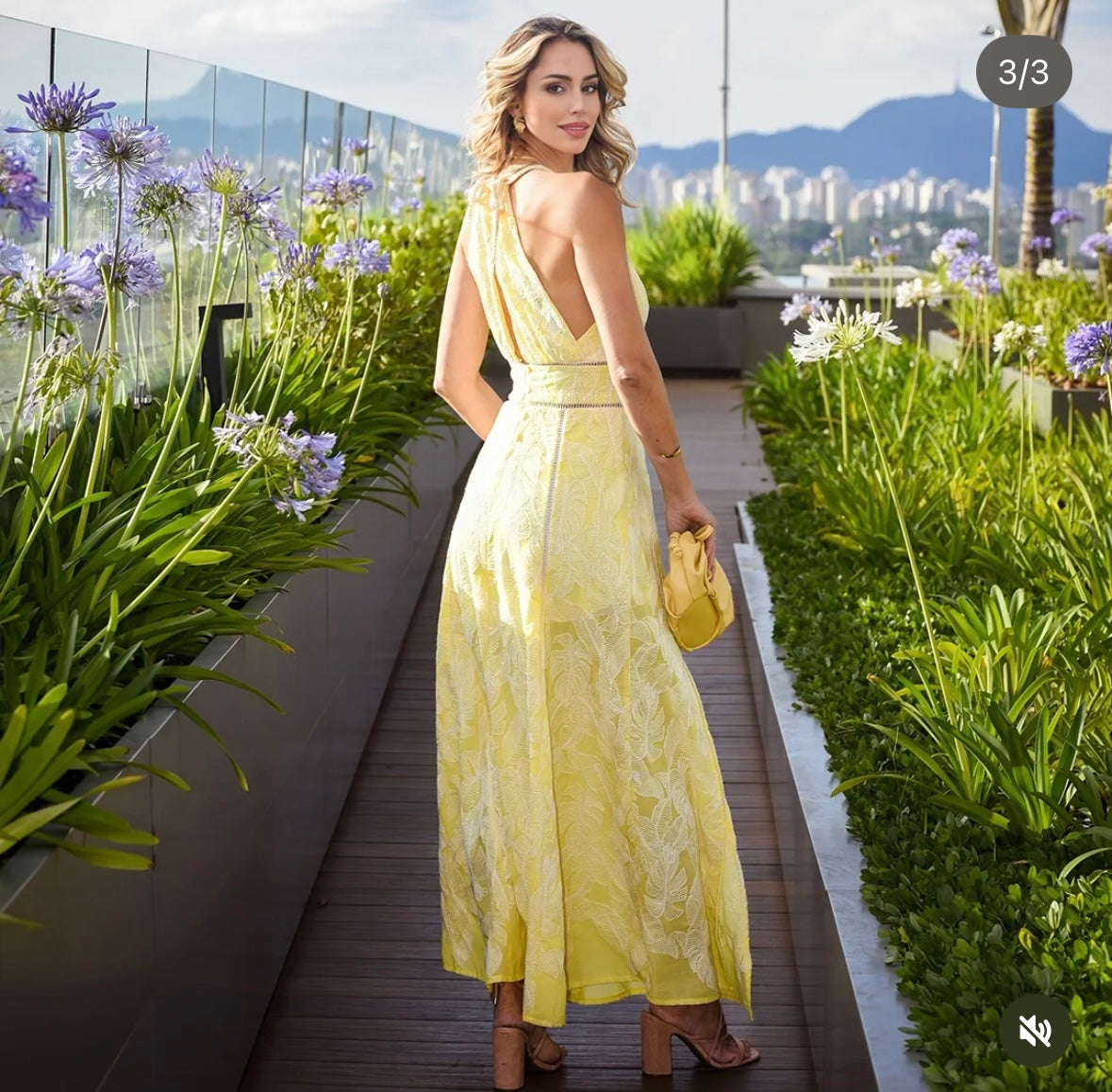 Long Yellow Dress