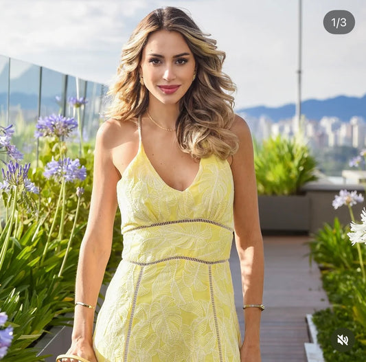 Long Yellow Dress