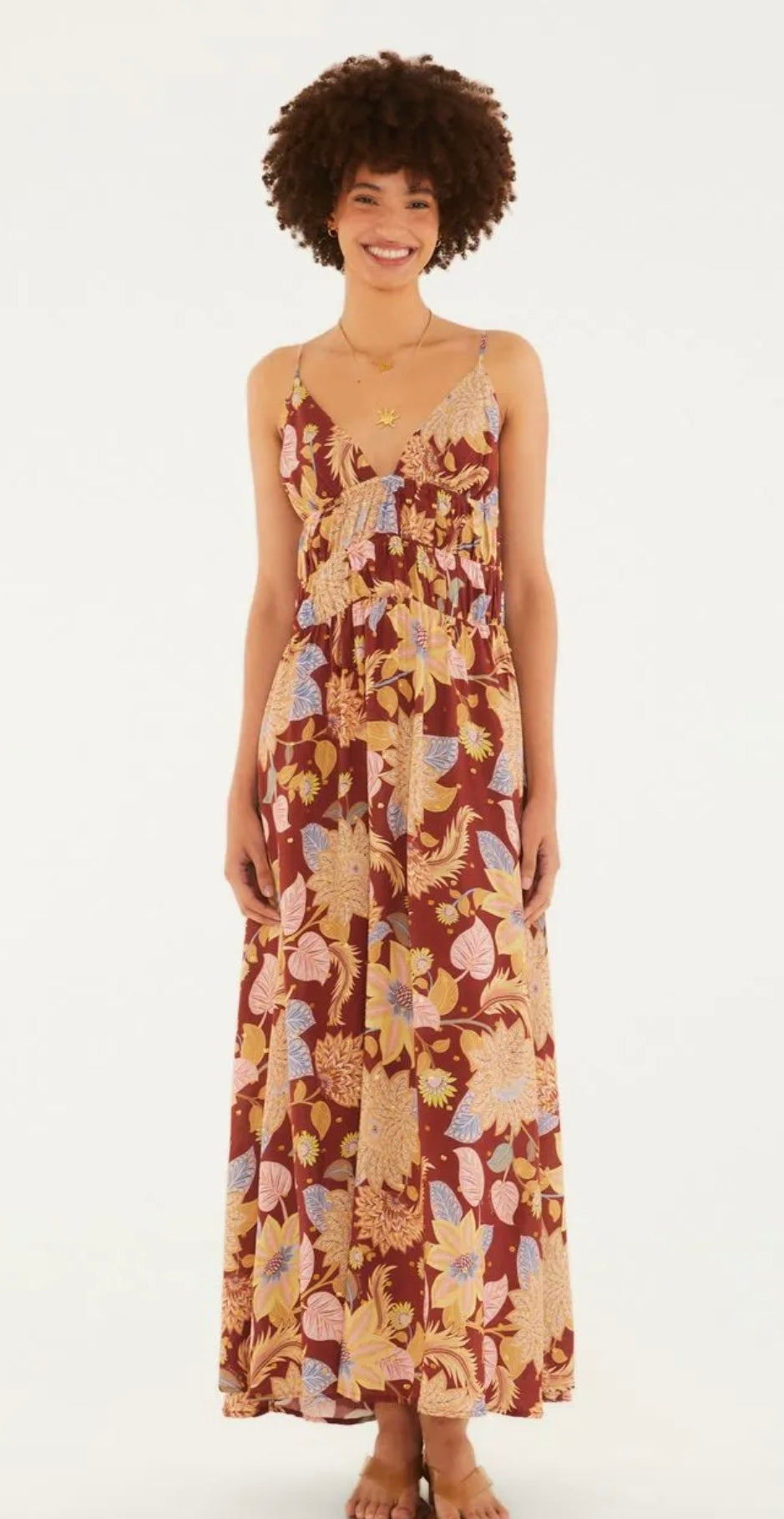 FarmRio Long Dress