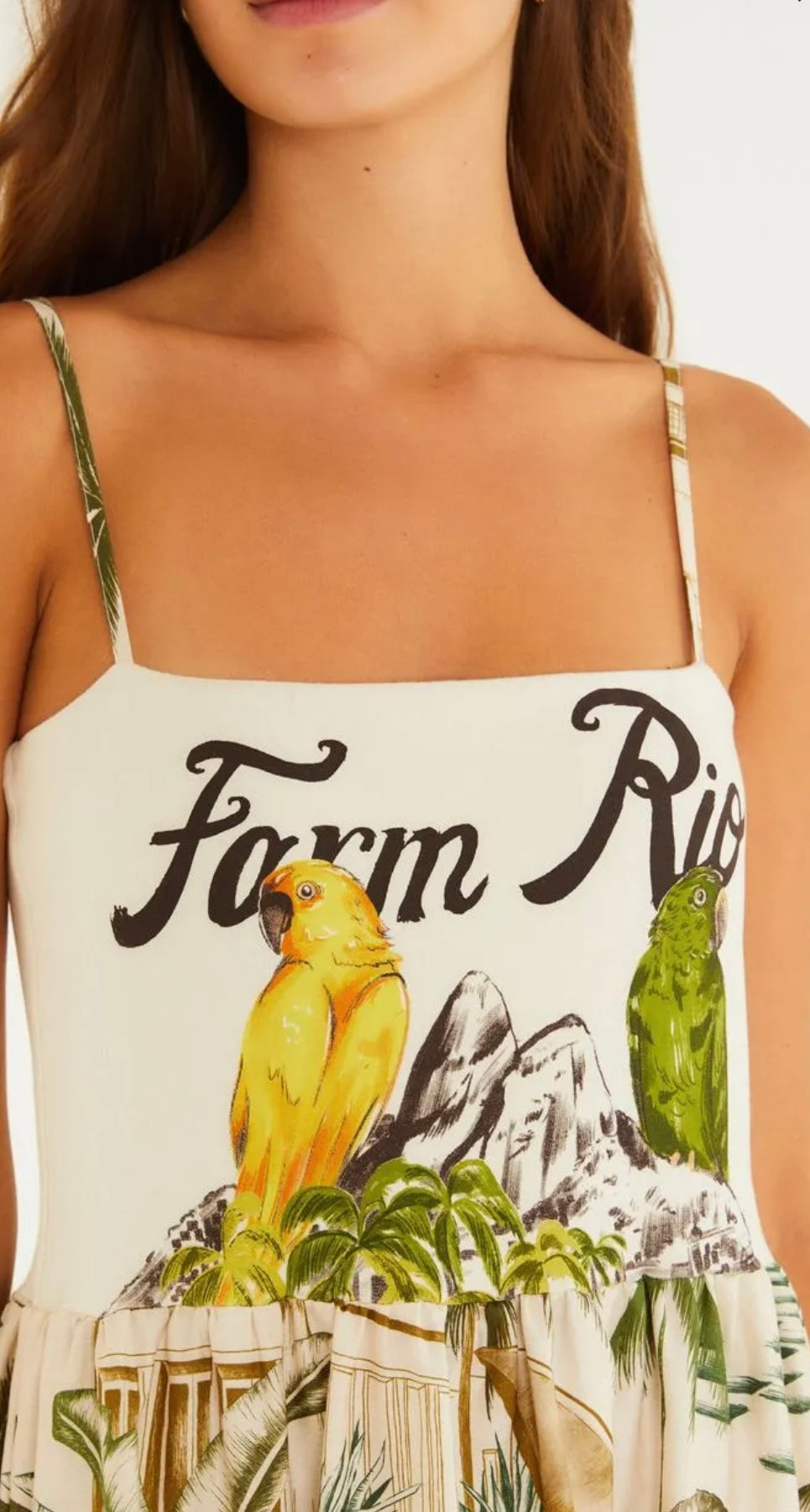 FarmRio Long Dress