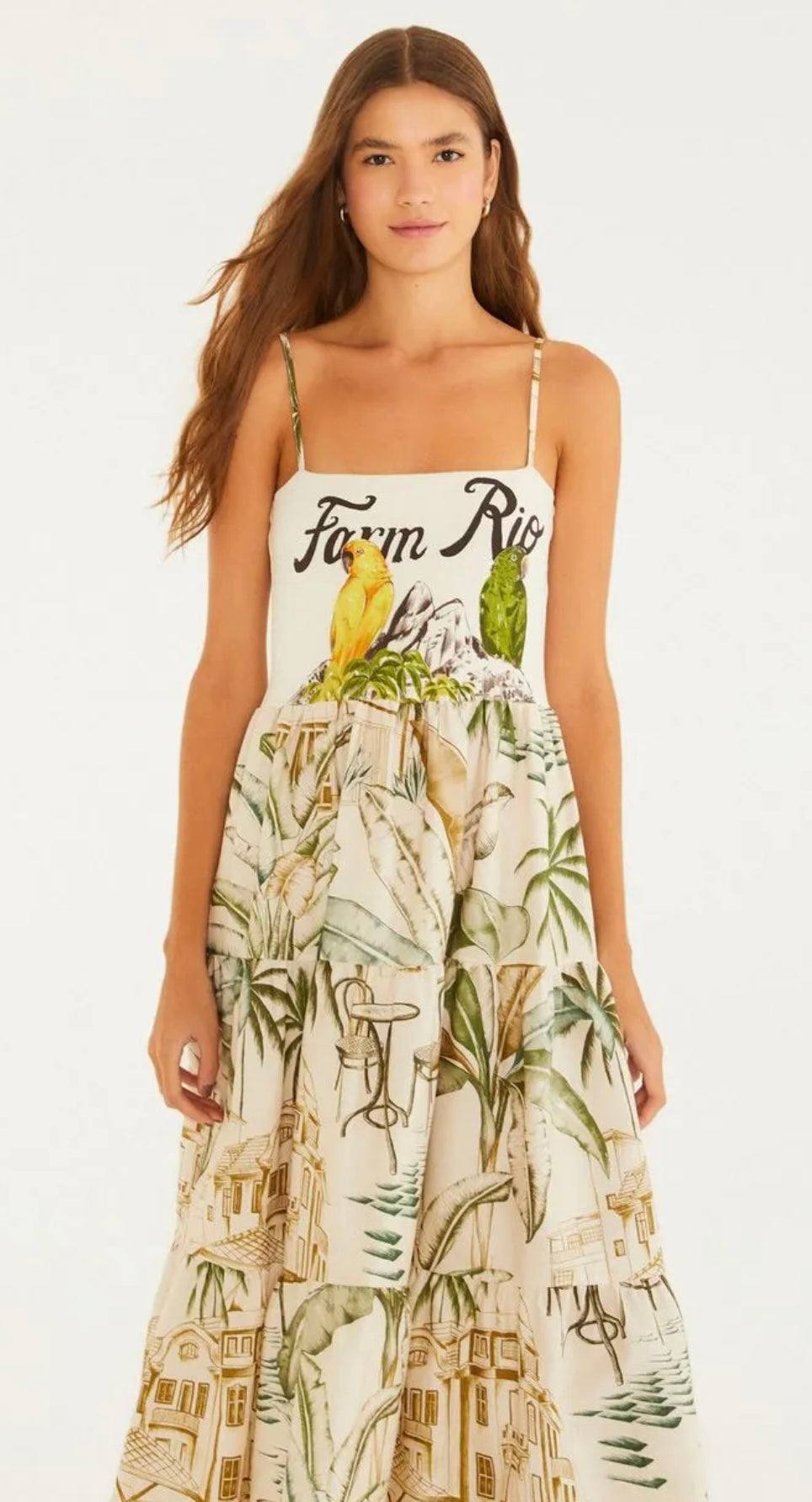 FarmRio Long Dress