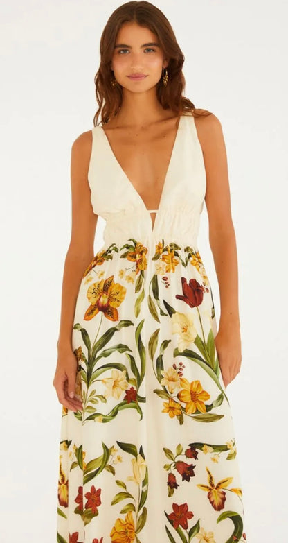 FarmRio Long Dress