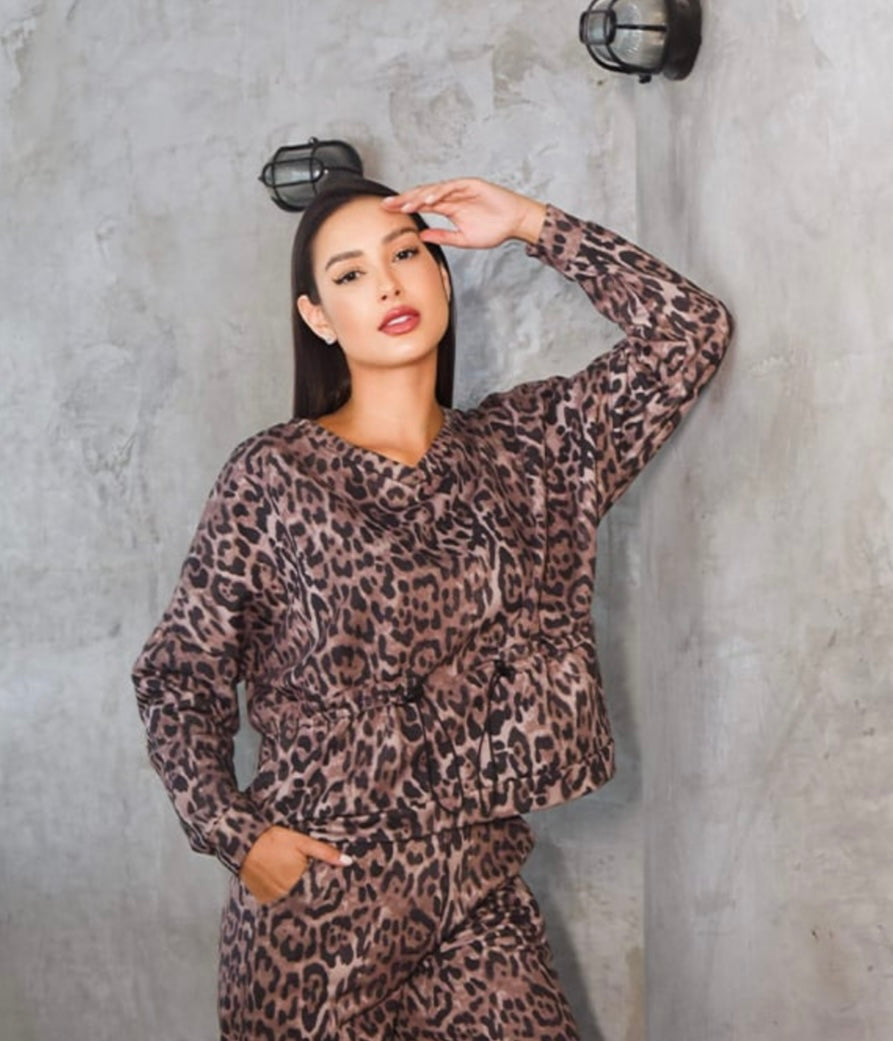 Animal Print Sweater