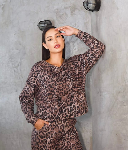Animal Print Sweater