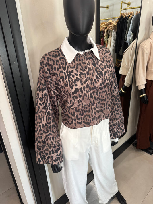 Animal Print Sweater
