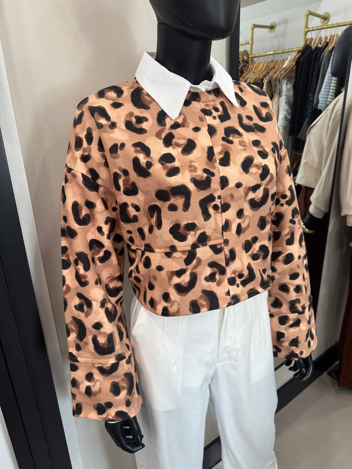 Animal Print Sweater