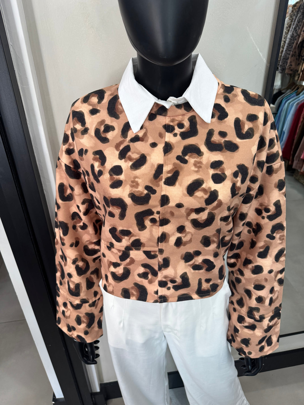 Animal Print Sweater