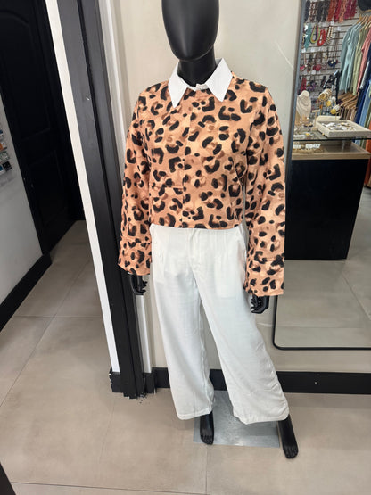 Animal Print Sweater